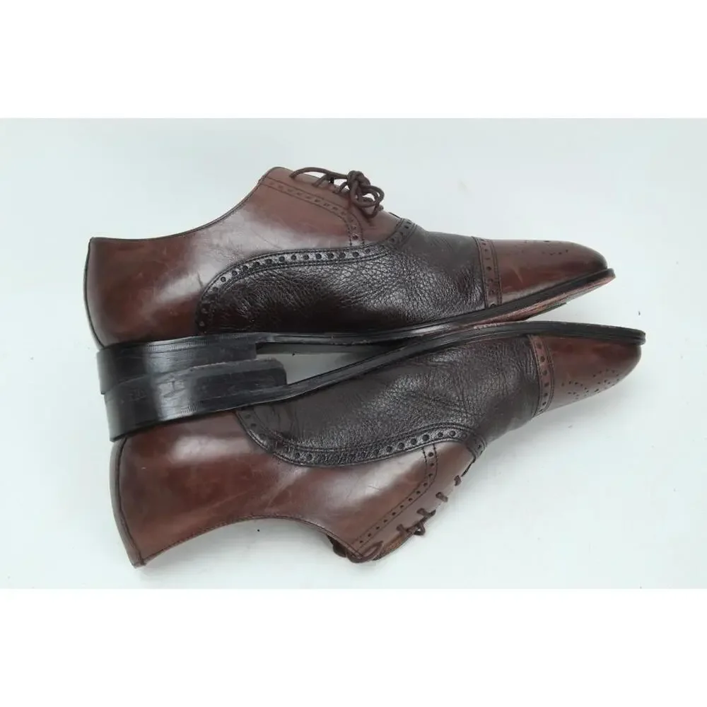 Florsheim Imperial Wingtip Oxfords Leather Mens Shoes Sz 10 EEE